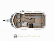 Eriba Touring 530 Legend Hampton 2023 3 berth Caravan Thumbnail